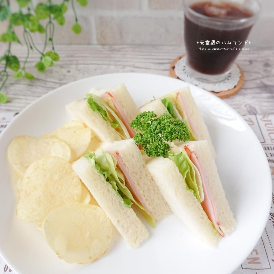 マンガ飯＊ポアロでカフェ気分♪
名探偵コナンのアムサンド